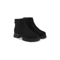 The Roadster Lifestyle Co. Women Heeled Mid-Top Lightweight Regular Boots