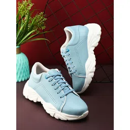 The Roadster Lifestyle Co Women Lightweight Lace Up Sneakers