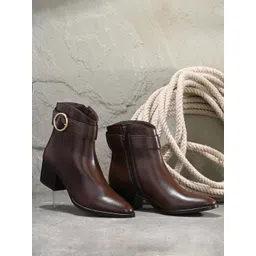 The Roadster Lifestyle Co Women Pointed Toe Casual Boots