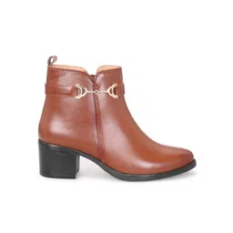 The Roadster Lifestyle Co Women Pointed Toe Zip Regular Boots