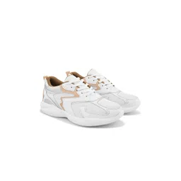 The Roadster Lifestyle Co. Women Round Toe Lace-Ups Sneakers