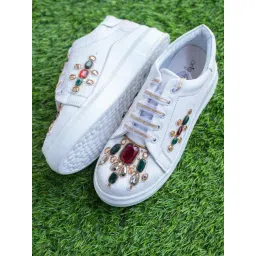The Saree Sneakers Women's Multicolor Sneakers