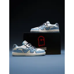 The Souled Store Men Manchester City F.C Printed PU Sneakers