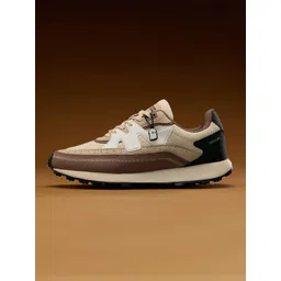 The Souled Store Men Printed Suede Sneakers