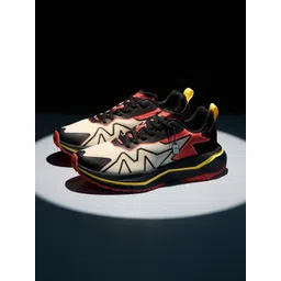 The Souled Store Men Raptors 272 Colourblocked Lightweight Sneakers