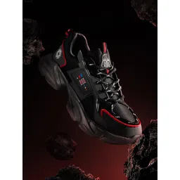 The Souled Store Men Star Wars: Darth Vader Textured Lightweight Sneakers