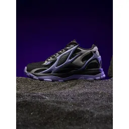 The Souled Store Men's Purple Sneakers