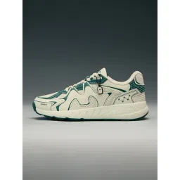 The Souled Store Men's RCVR White Casual Sneakers