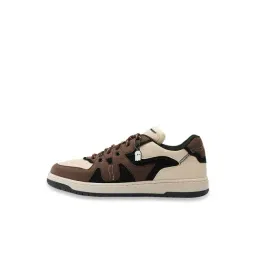 The Souled Store Men's Urban Blaze Mocha Casual Sneakers
