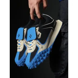 The Souled Store Men's Velocity Cobalt Casual Sneakers