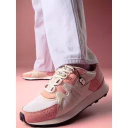 The Souled Store Women Colourblocked Suede Sneakers