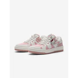 The Souled Store Women Hello Kitty Striped Sneakers