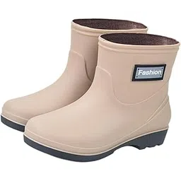 The Style Sutra Rain Boots Waterproof Trendy Nonslip Rainboots for Backpacking Fishing Girls Shoes | Womens Shoes | Boots