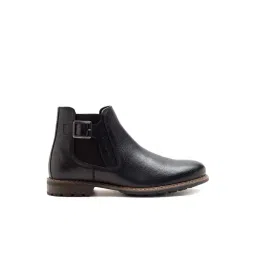 THOMAS CRICK Men's Black Chelsea Boots