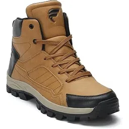 THUNDER Men Classic Comfort Stylish Fashion Adventure Hiking Trekking Boots