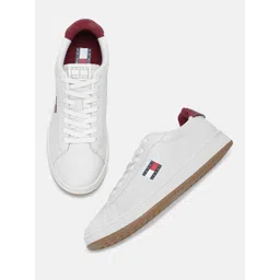 Tommy Hilfiger Men Leather Sneakers