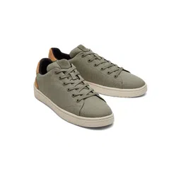 TOMS Men Lightweight & OrthoLite EcoLT-Hybrid Canvas Contrast Sole Sneakers