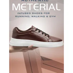 TOMSY CHOICE Men Leather Sneakers