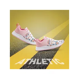 TOMSY CHOICE Women Pink Lace-Up Sneakers