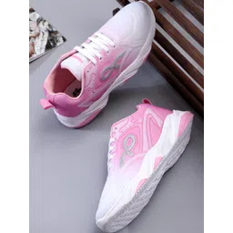 TOMSY CHOICE Women Pink Mesh Sneakers