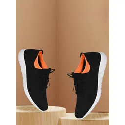 TPENT Men Anti Odour Mesh Non-Marking Running Shoes