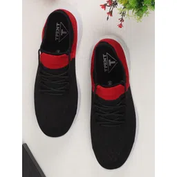 TPENT Men Anti Odour Slip-On Running Shoes