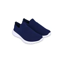 TPENT Men Blue Textile Running Shoes