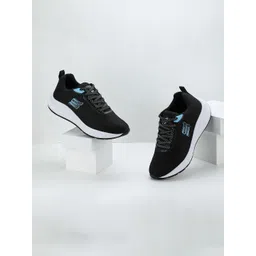 TPENT Men Lace-Ups Walking Non-Marking Sports Shoes