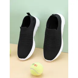 TPENT Men Mesh Running Non-Marking Shoes