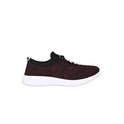 TPENT Men Red Mesh Running Shoes