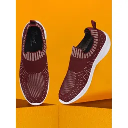 TPENT Women Anti-Odour Mesh Running Non-Marking Shoes