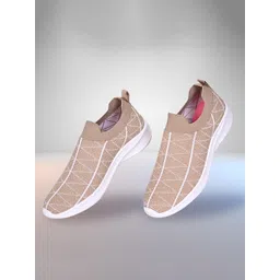 TPENT Women Lightweight Mesh Slip-On Sneakers