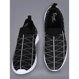 TPENT Women Lightweight Mesh Slip-On Sneakers