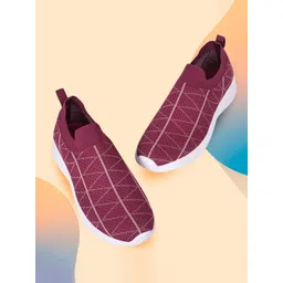 TPENT Women Lightweight Mesh Slip-On Sneakers