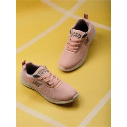 TPENT Women Mesh Lace Up Non-Marking Running Shoes