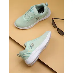 TPENT Women Mesh Running Non-Marking Shoes