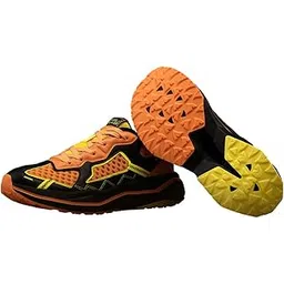 Trailblazer: Flame Men and Boys Orange Lace Up Low Top Sneakers