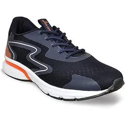 Training,Atheletic,Gym,Sports Comfortable Extra Max Cusion with Memory Foam Insole,Anti Skid Tech Grip Walking Shoes for Men(505|Navy/Grey/Black-Sizes 6,7,8,9,10)