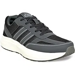 Training,Road Running,Cricket,Gym,Sports Comfortable Extra Max Cusion with Memory Foam Insole Running Shoes for Men(601|Grey-Sizes 6,7,8,9,10)