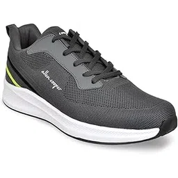 Training,Road Running,Cricket,Gym,Sports Comfortable Extra Max Cusion with Memory Foam Insole Running Shoes for Men(601|Grey-Sizes 6,7,8,9,10)