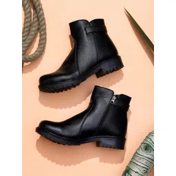 TRASE Zipper Regular Boots