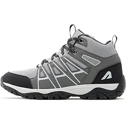 Trekking Shoes for Men - High Neck Anti-Skid Hiking Boots for Outdoor Activities - Water Repellent Tracking Footwear