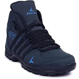 Trekking Shoes for Men's, Stylish & Comfortable, Lightweight & Breathable Footwear, Rubber Sole, Material PU, Secure Fit, Closer Lace up, Trekking, Walking, Running Shoe, Size - 6 to 11 UK