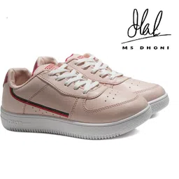 Trendy-02 Peach Sneakers,Casual,Loafers, Sneakers For Women