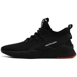 Trendy and Stylish Running Shoes for Men Black Color