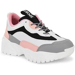 Trendy Light Weight Sneakers for Women Pack of 1