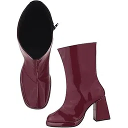 Trendy Lightweight Comfortable Alluring Boots Extra Cushion Inner Sole Casual Shoes for Womens and Girls