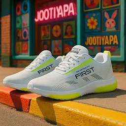 Trendy Men's Casual Shoes (KFQ-575-WHITE)