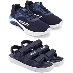 Trendy Men’s Sports Shoes – Pack of 2 Comfortable Runners Multi