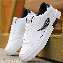 Trendy Sneakers Shoes (White)